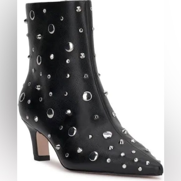Black Jessica Simpson Studded Bootie - Picture 1 of 6